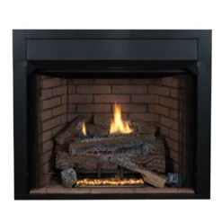 Superior VRT4036 36-Inch Vent-Free Gas Fireplace With Concrete Logs