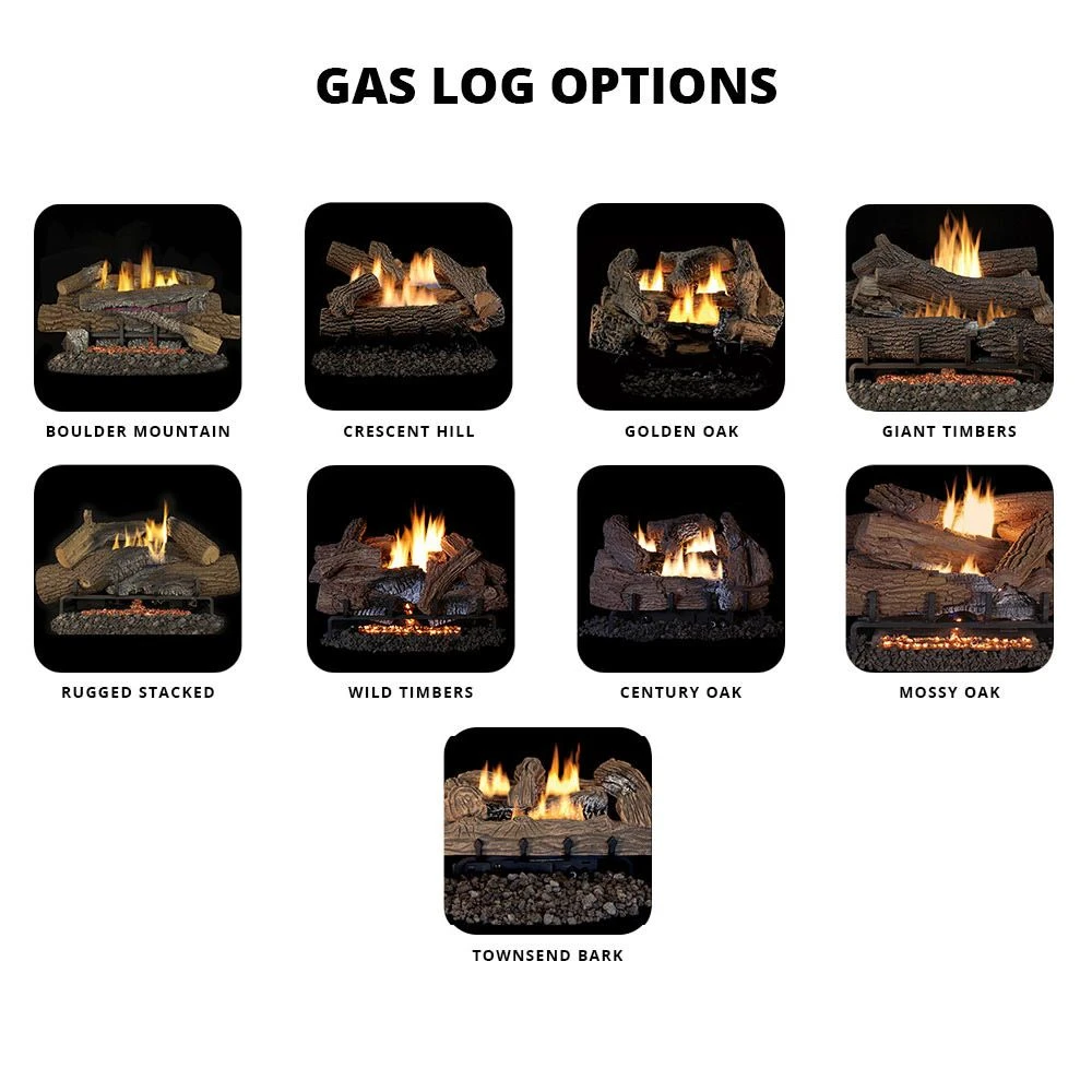 Superior VRT6043 42-Inch Mosaic Masonry Firebox With 30-Inch Vent-Free Gas Log Set 5 Superior VRT6043 42-Inch Mosaic Masonry Firebox With 30-Inch Vent-Free Gas Log Set - Image 3