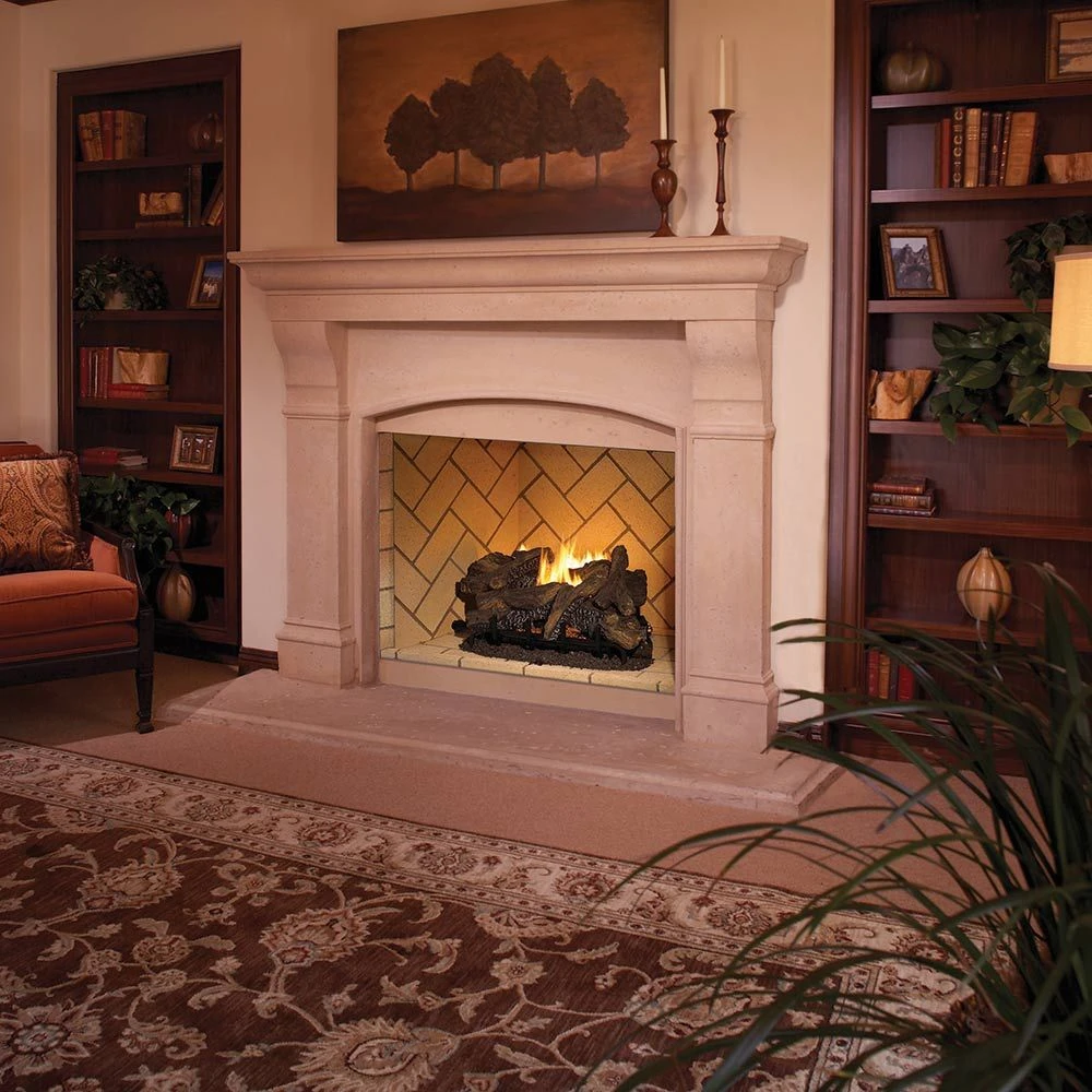 Superior VRT6043 42-Inch Mosaic Masonry Firebox With 30-Inch Vent-Free Gas Log Set 4 Superior VRT6043 42-Inch Mosaic Masonry Firebox With 30-Inch Vent-Free Gas Log Set - Image 2