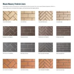 Superior VRT6036 36-Inch Mosaic Masonry Firebox With 24-Inch Vent-Free Gas Log Set 9 Superior VRT6036 36-Inch Mosaic Masonry Firebox With 24-Inch Vent-Free Gas Log Set -Lennox Fires Shop vrt6036 fb config a 10 21 1