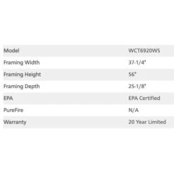 Superior Wood Burning Fireplace (WCT6920) 11 Superior Wood Burning Fireplace (WCT6920) -Lennox Fires Shop wct6920 d 08 21