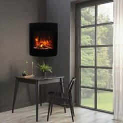 Amantii WM-BI-2428-VLR-BG Zero Clearance Series Built-In Smart Electric Fireplace 9 Amantii WM-BI-2428-VLR-BG Zero Clearance Series Built-In Smart Electric Fireplace -Lennox Fires Shop wm bi 2428 vlr bg 2428 curvedgls b 08 23