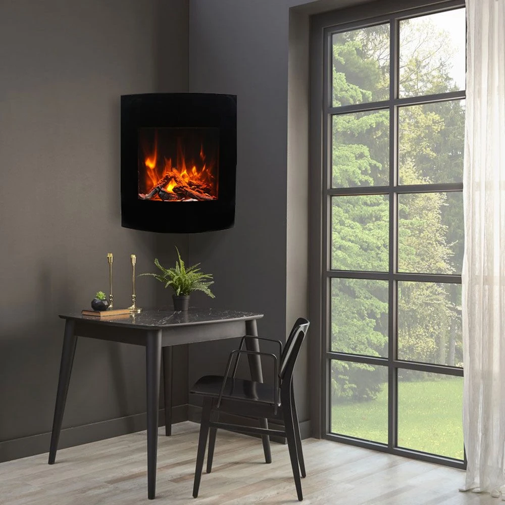 Amantii WM-BI-2428-VLR-BG Zero Clearance Series Built-In Smart Electric Fireplace 5 Amantii WM-BI-2428-VLR-BG Zero Clearance Series Built-In Smart Electric Fireplace - Image 3