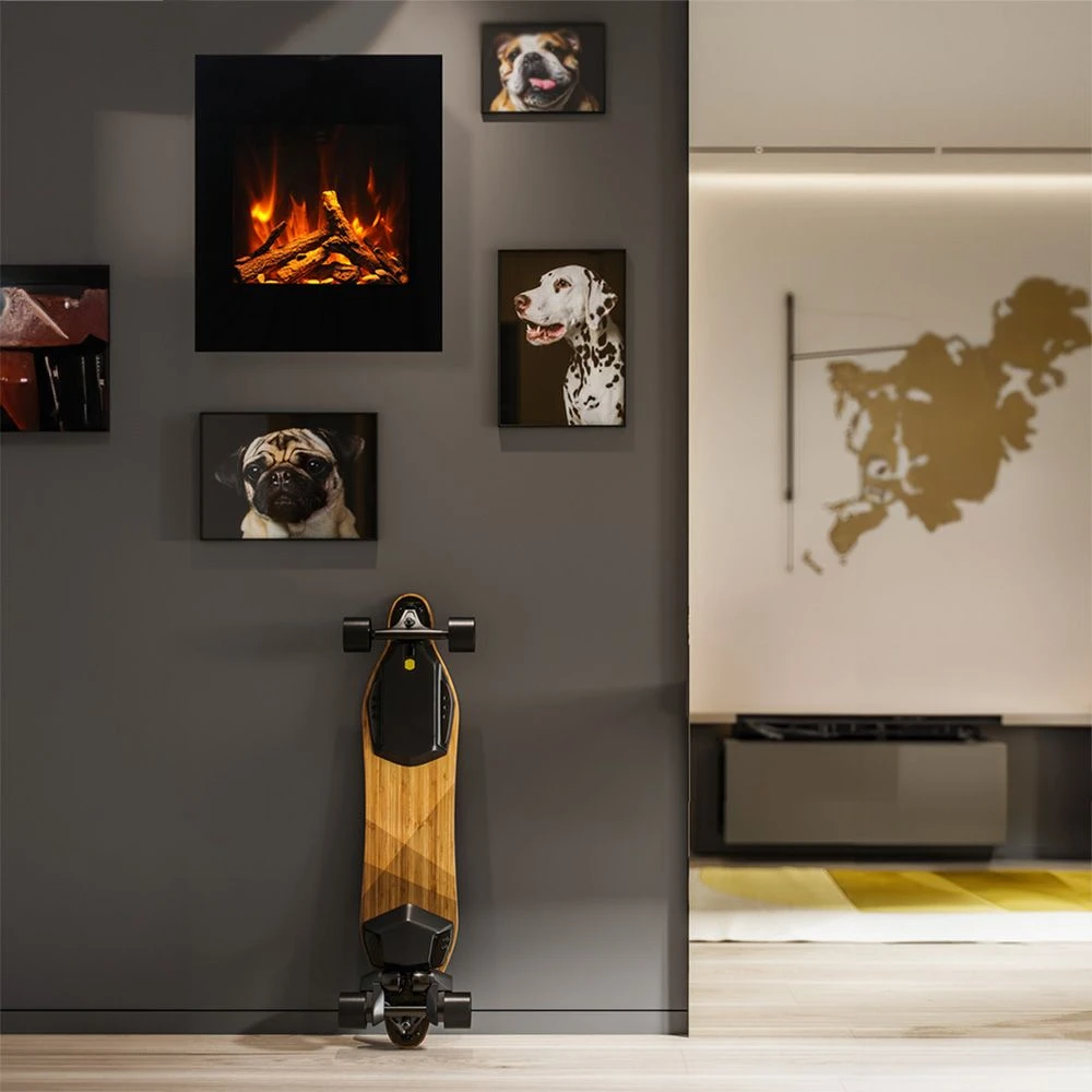 Amantii WM-BI-2428-VLR-BG Zero Clearance Series Built-In Smart Electric Fireplace 3 Amantii WM-BI-2428-VLR-BG Zero Clearance Series Built-In Smart Electric Fireplace