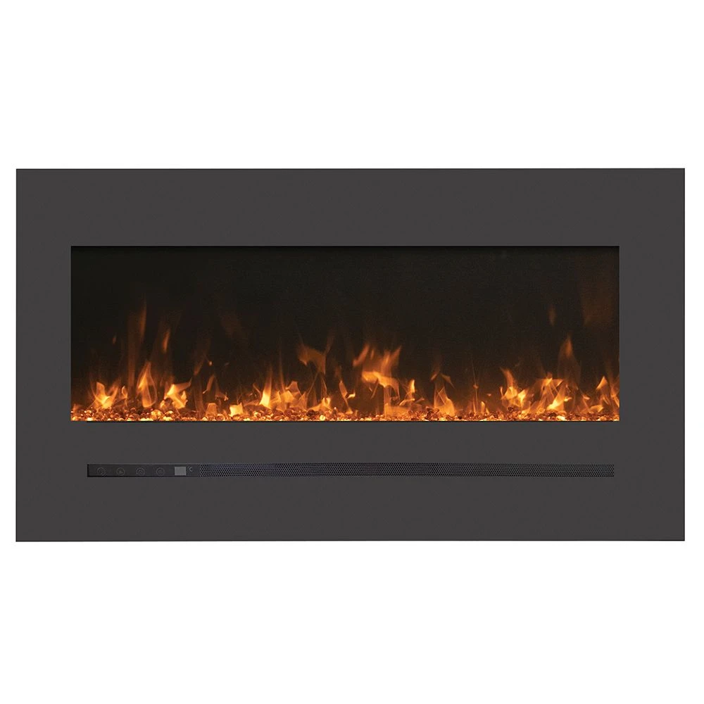 Amantii WM-FML Wall Mount/Built-In Electric Fireplace With Steel Surround 3 Amantii WM-FML Wall Mount/Built-In Electric Fireplace With Steel Surround