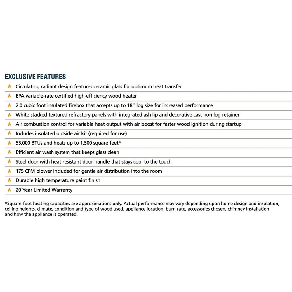 Superior WRT3920-B EPA 2.0CUFT WB Trad ClnFc Grey Stk 7 Superior WRT3920-B EPA 2.0CUFT WB Trad ClnFc Grey Stk - Image 5