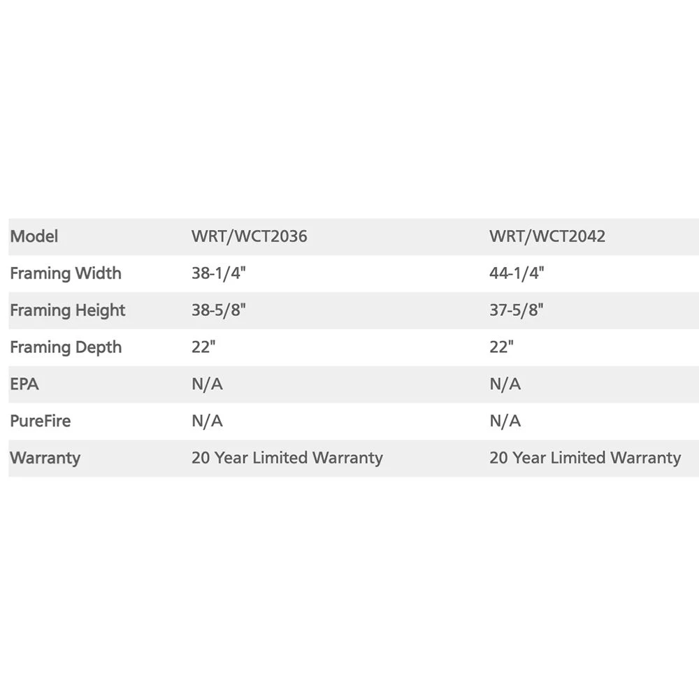 Superior 36-Inch Wood Burning Fireplace (WT2036) 7 Superior 36-Inch Wood Burning Fireplace (WT2036) - Image 5