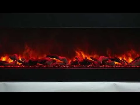 Amantii Tru-View XL Extra Tall Indoor/Outdoor Built-In 3-Sided Smart Electric Fireplace 6 Amantii Tru-View XL Extra Tall Indoor/Outdoor Built-In 3-Sided Smart Electric Fireplace - Image 4