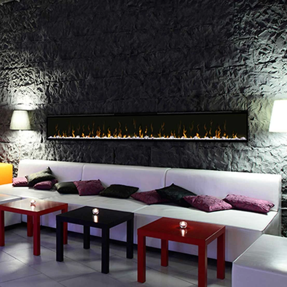 Dimplex XLF100 IgniteXL Built-In Linear Electric Fireplace, 100-Inch 3 Dimplex XLF100 IgniteXL Built-In Linear Electric Fireplace, 100-Inch