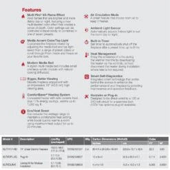 Dimplex XLF7417-XD IgniteXL Bold Deep Built-In Linear Electric Fireplace, 74-Inch 13 Dimplex XLF7417-XD IgniteXL Bold Deep Built-In Linear Electric Fireplace, 74-Inch -Lennox Fires Shop xlf7417 xd e 12 22