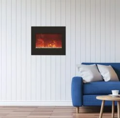 Amantii ZECL-30-3226 Zero Clearance Series Built-In Electric Fireplace, 30-Inch